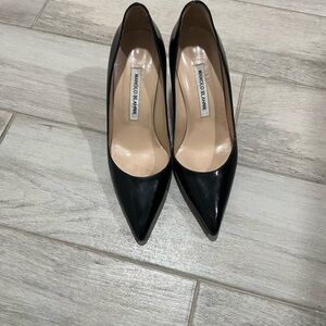 Manolo Blahnik Black Women's Shoes